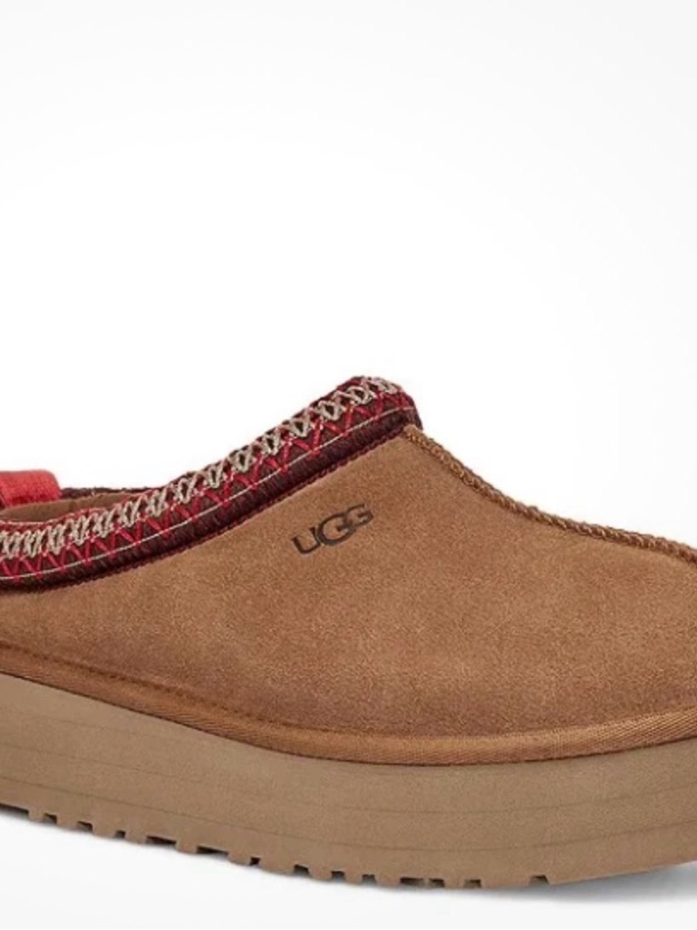 UGG Women’s Tazz Platform Slippers — Chestnut